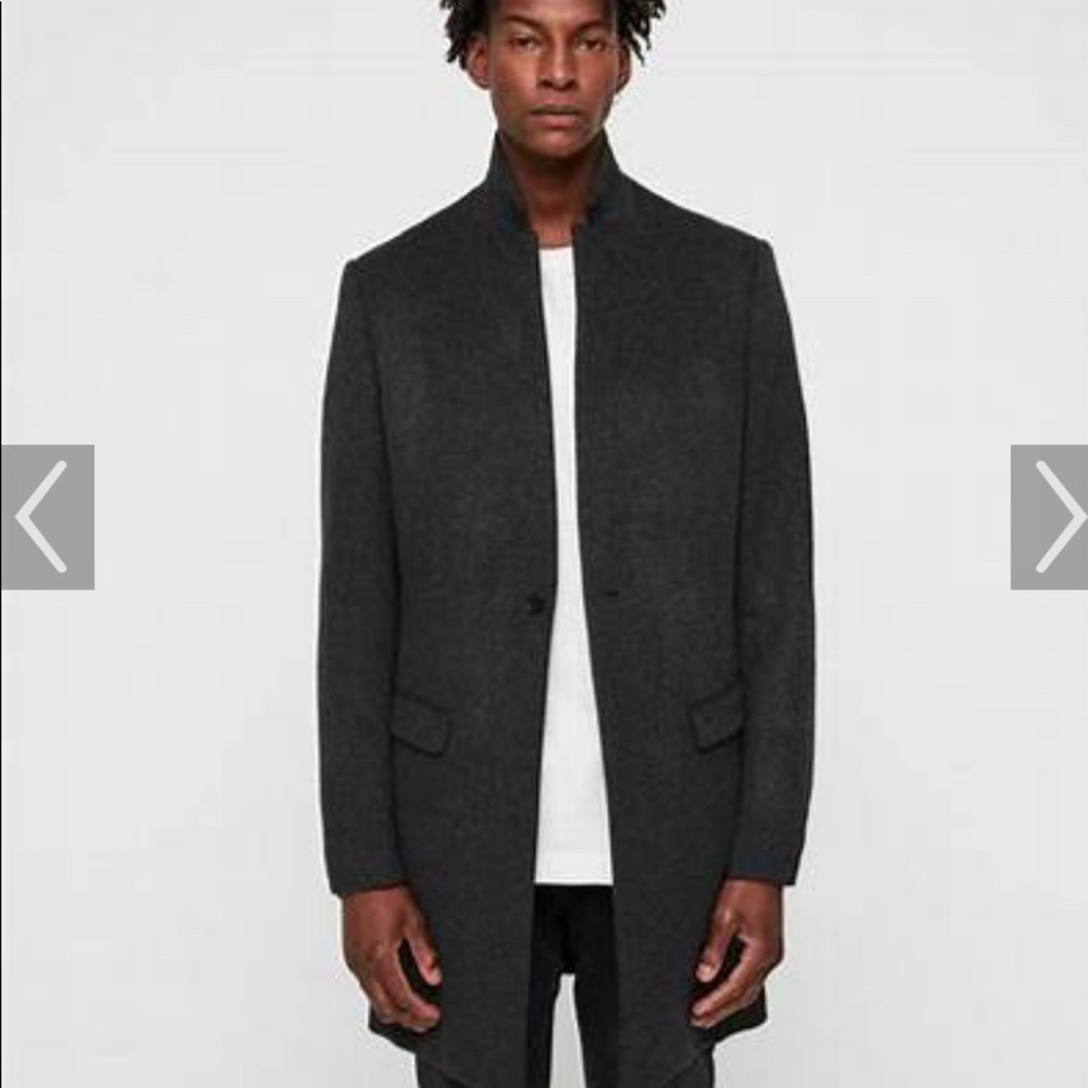 NWOT Men’s AllSaints Wool Coat